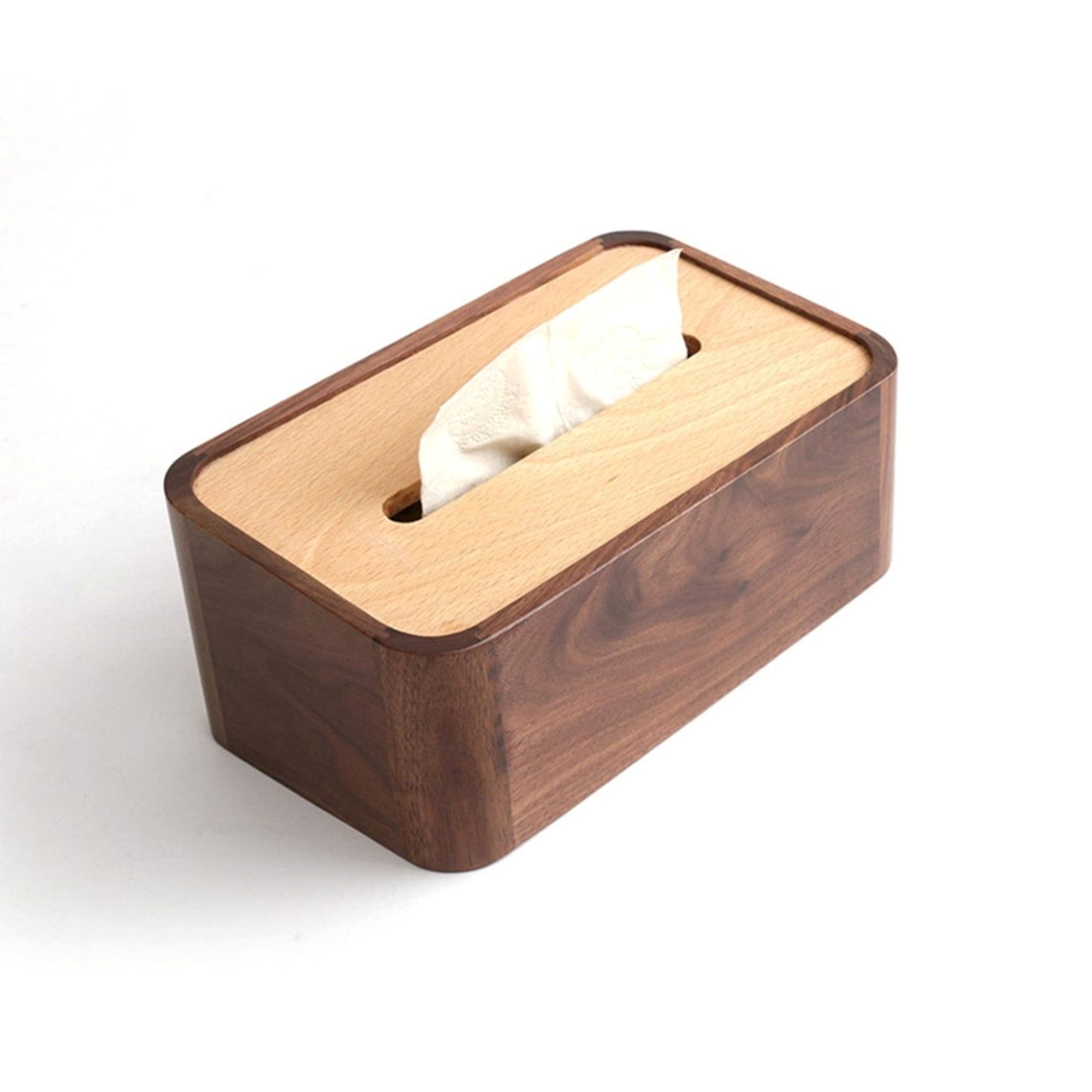 Solid Wood Tissue Box